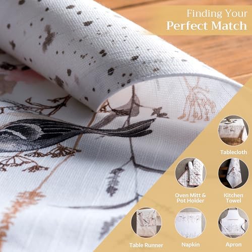 Maison d' Hermine Placemats Set of 4 Reusable 100% Cotton (13"x19")