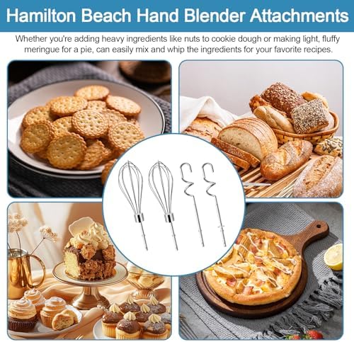 Hand Mixer Beaters Attachments for Hamilton Beach Mixer Beaters/Dough Hook