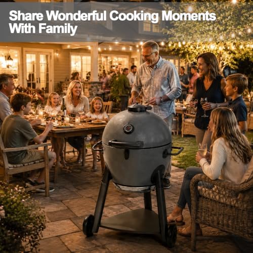 Front Leg Kit for Char-Griller AKORN Jr. Kamado E6714 Charcoal Kettle Grill