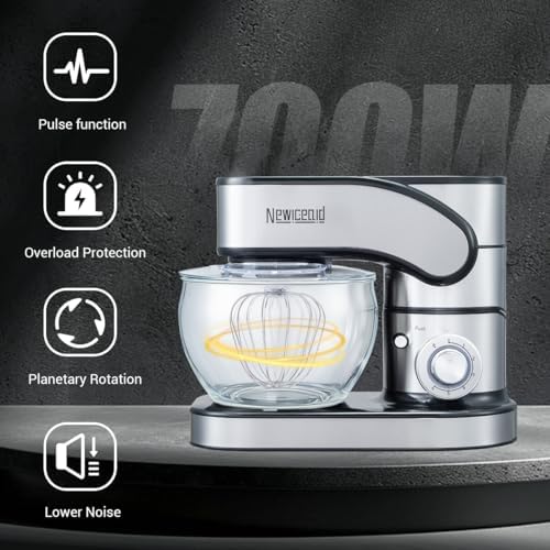 Stainless Steel 6-Speed 7.4QT Stand Mixer