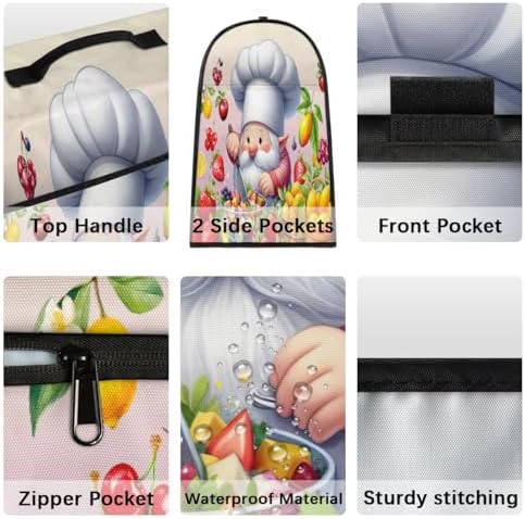 Gnome Cute Kitchen Aid Covers Foldable Washable Stand Mixer Dust Cover