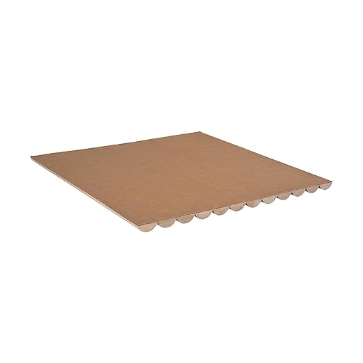 1' x 4' Solid White Oak Tambour Sheet with 1" Half Round Slats, Unfinished & Flexible, Bamboo Fiber Reinforced Backer