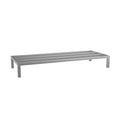60'' x 24'' x 8'' Aluminum Dunnage Rack - 1850 lb. Capacity