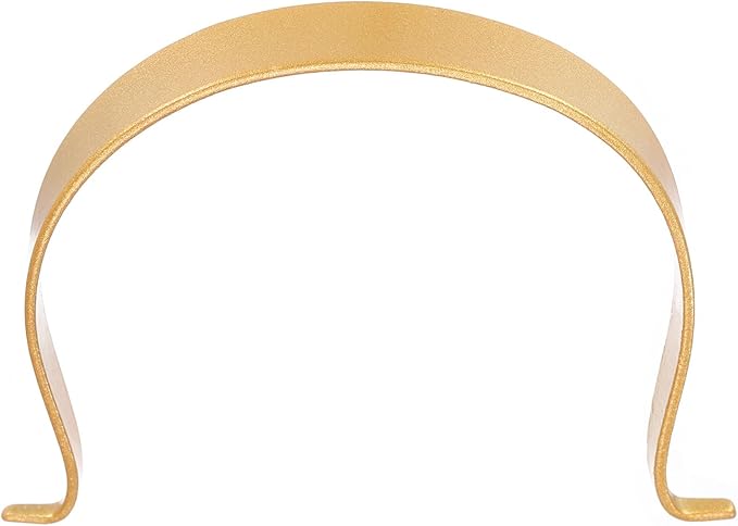 uxcell Metal Tea Pot Handle External Buckle Teapot U-Shape Handle Replacement for Span 4.5-5 Inch Ceramic Pottery Teapot Kettle Accessories Supplies, Gold