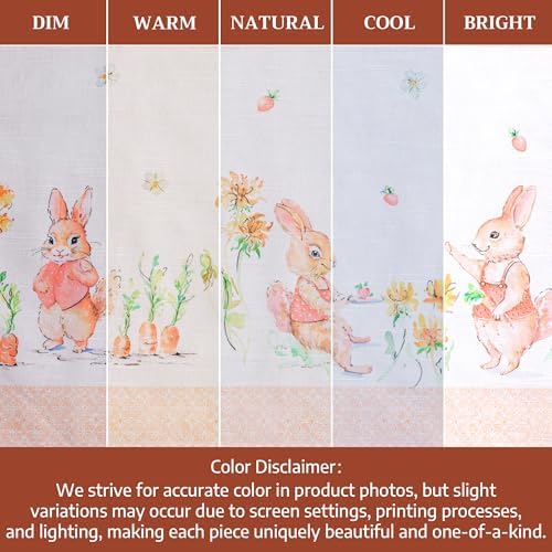 Maison d' Hermine Placemats Set of 4 Reusable 100% Cotton (13"x19")