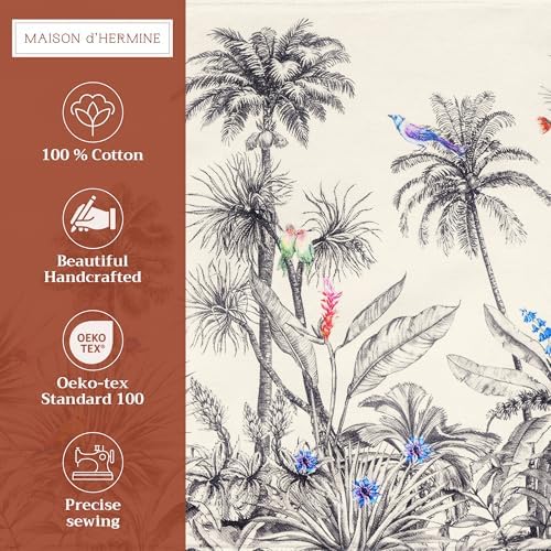 Maison d' Hermine Placemats Set of 4 Reusable 100% Cotton (13"x19")