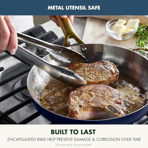 GreenPan Stainless Steel Tri-Ply Reserve 12 Piece Cookware Pots & Pans Set