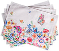 Maison d' Hermine Placemats Set of 4 Reusable 100% Cotton (13"x19")