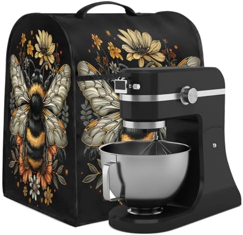 Bee Animals Kitchen Aid Covers Foldable Washable Stand Mixer Dust Cover