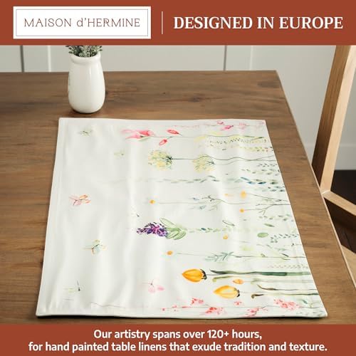 Maison d' Hermine Placemats Set of 4 Reusable 100% Cotton (13"x19")