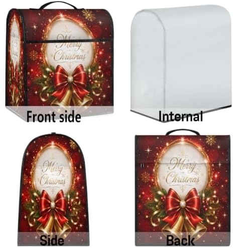 Christmas Kitchen Aid Cover Foldable Washable Stand Mixer Dust Cover