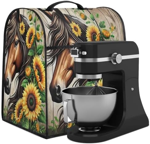 Horse Animal Kitchen Aid Covers Foldable Washable Stand Mixer Dust Cover