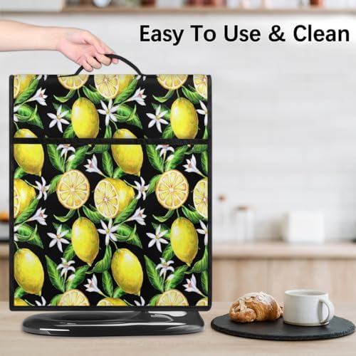 Summer Lemon Kitchen Aid Covers Foldable Washable Stand Mixer Dust Cover