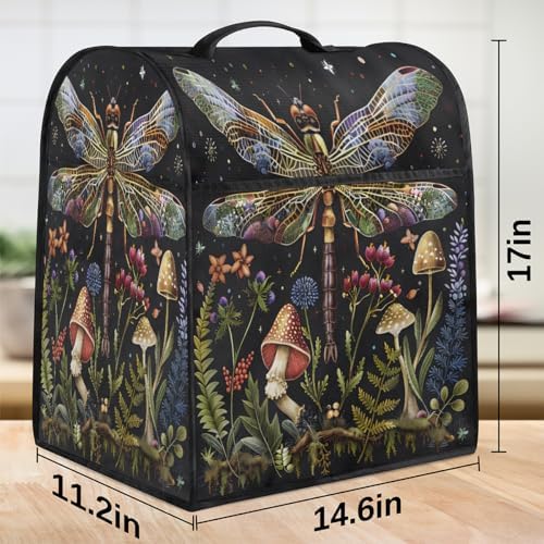 Animal Dragonfly Kitchen Aid Cover Foldable Washable Stand Mixer Dust Cover