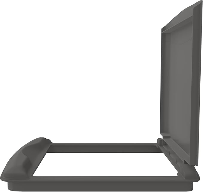 Rev-A-Shelf 35 Qt Under Sink Garbage Can Lid, Kitchen and Bathroom Cabinet, Replacement Plastic Trash Bin Lid Only, Gray, RV-35-LID-13-1-40, 2 Pack