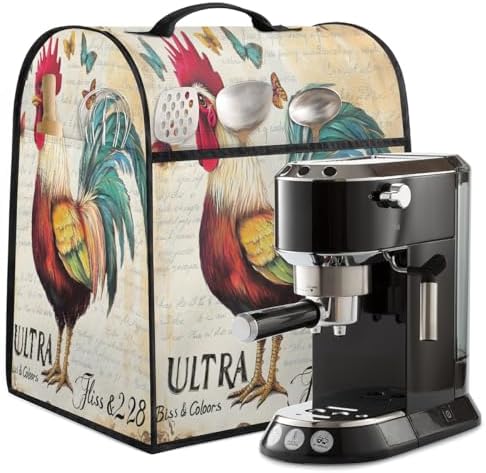Rooster Animal Kitchen Aid Covers Foldable Washable Stand Mixer Dust Cover