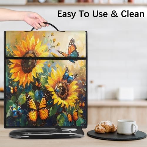 Flower Butterfly Kitchen Aid Cover Foldable Washable Stand Mixer Dust Cover