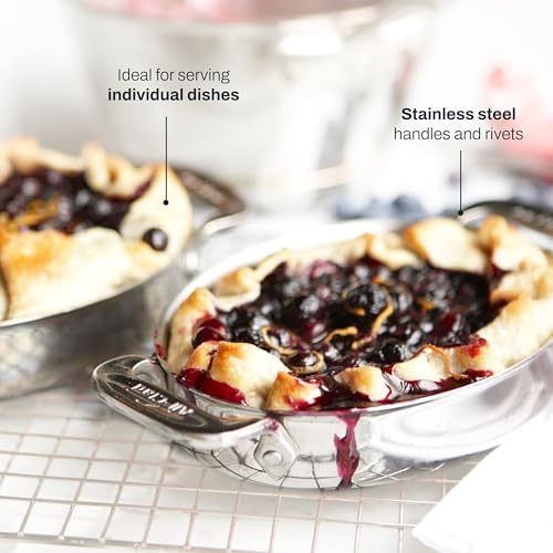 All-Clad Specialty Stainless Steel Oval Roasting Pan, 7 Inch Baking Set