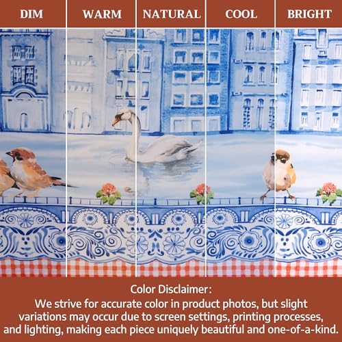 Maison d' Hermine Placemats Set of 4 Reusable 100% Cotton (13"x19")