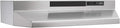 Broan-NuTone F403604 Exhaust Fan for Under Cabinet Two-Speed Four-Way Convertible Range Hood Insert with Light, 36-Inch, Stainless Steel