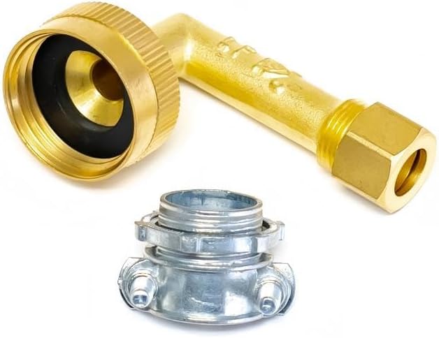 W10273460 Stainless Steel Dishwasher Installation Kit - Fits for Supco Dishwasher Parts Replacement DWK-6572SSE - Stainless Fill Hose Kit - 72"