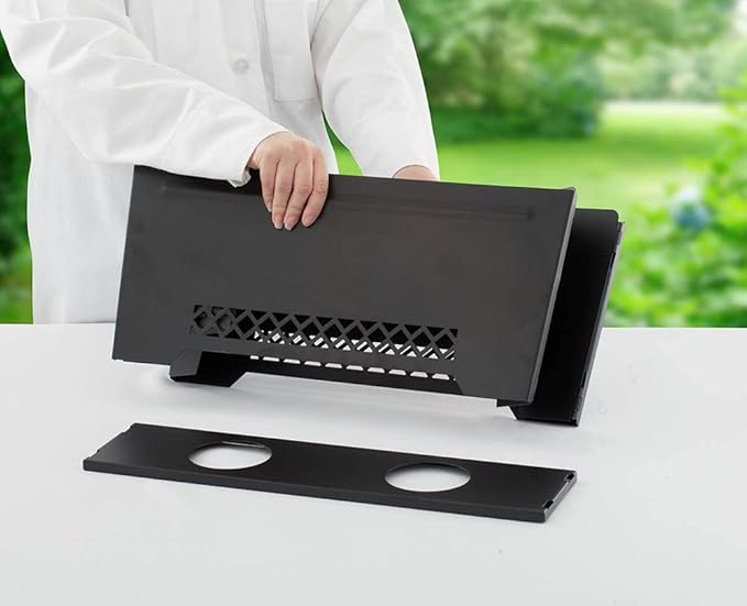 2-Pack Chafing Dish Rack Stand by Chef Master, Food Warmer Dish Rack Stand, Food Warmer for Gathering, Event, Banquet, Parties, Buffet, Chafing Dishes Buffet Set, Restaurant & Catering Display - 90253