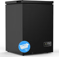 COWSAR 3.5 Cu.Ft Chest Freezer, 14℉ to -40℉ Ultra-Low Temperature Deep Freezer with 2 Removable Stainless Steel Baskets, Electronic Control, 7 Level Adjustable Thermostat