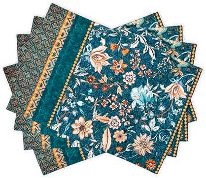 Maison d' Hermine Placemats Set of 4 Reusable 100% Cotton (13"x19")