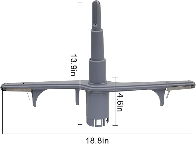 154567702 Dishwasher Spray Arm Assembly for Kenmore Electrolux Dishwasher Bottom Lower Spray Arm 5304507175, 154567701 AP6810011 5304518927