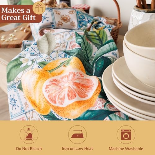 Maison d' Hermine Placemats Set of 4 Reusable 100% Cotton (13"x19")