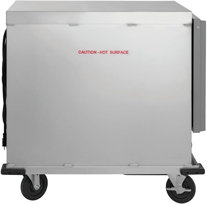 Kratos Half Size Commercial Universal Insulated Holding and Proofing Cabinet, Holds Sheet Pans and Food Pans, Undercounter Heated Cabinet for Restaurants, 120V, 1440W (28W-371)