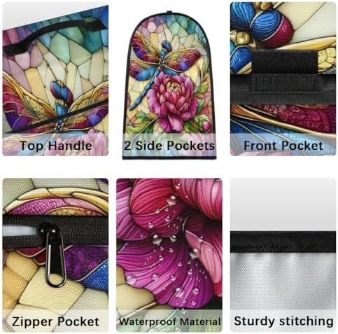 Dragonfly Art Kitchen Aid Covers Foldable Washable Stand Mixer Dust Cover