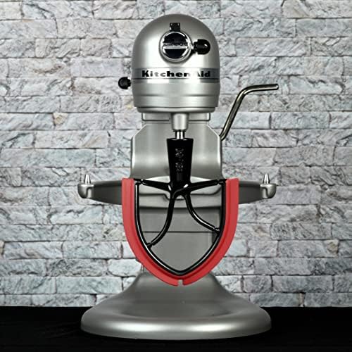 New Metro Design 5L-MR Beater Blade METAL, works w/most KitchenAid 5 Quart Bowl-Lift Stand Mixers, Red Blades