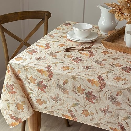 Benson Mills Natures Leaves Autumn Tablecloth (60" x 84" Rectangular)