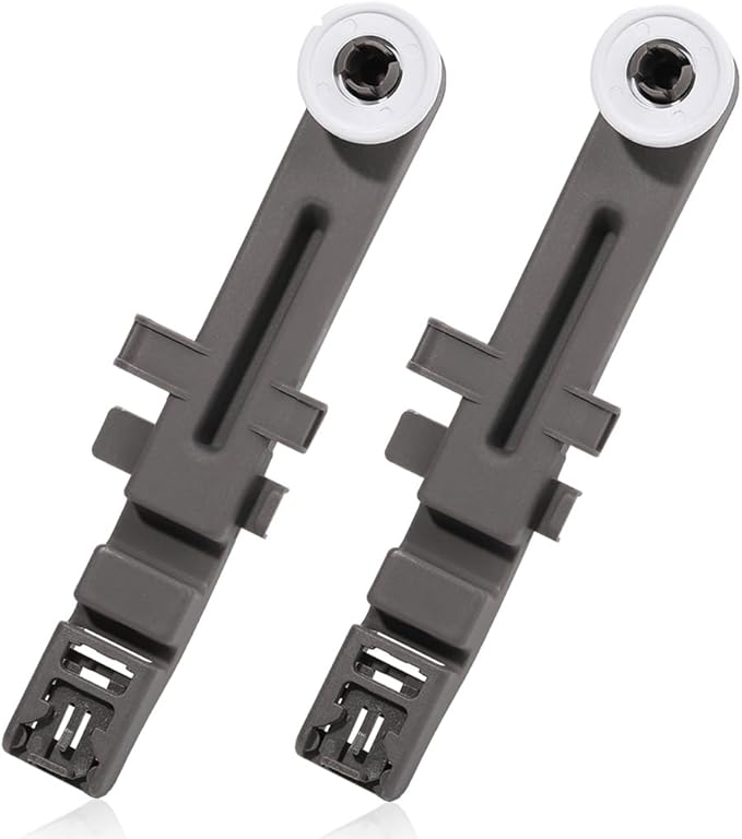 [Upgraded] W10571738 Dishwasher Upper Dishrack Adjuster and Wheel Assembly fit for Maytag/Whirlpool Dishwashers, Replace WPW10571738, 3449627, AP6023130, PS11756470 (2 Pack)