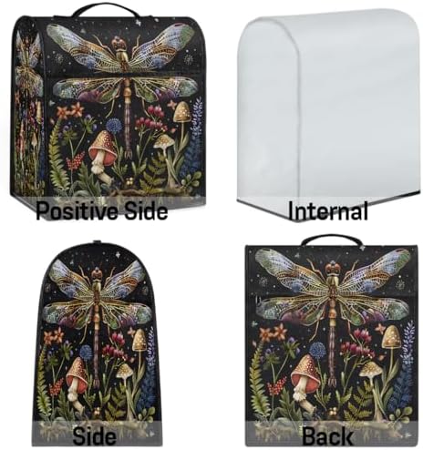 Animal Dragonfly Kitchen Aid Cover Foldable Washable Stand Mixer Dust Cover