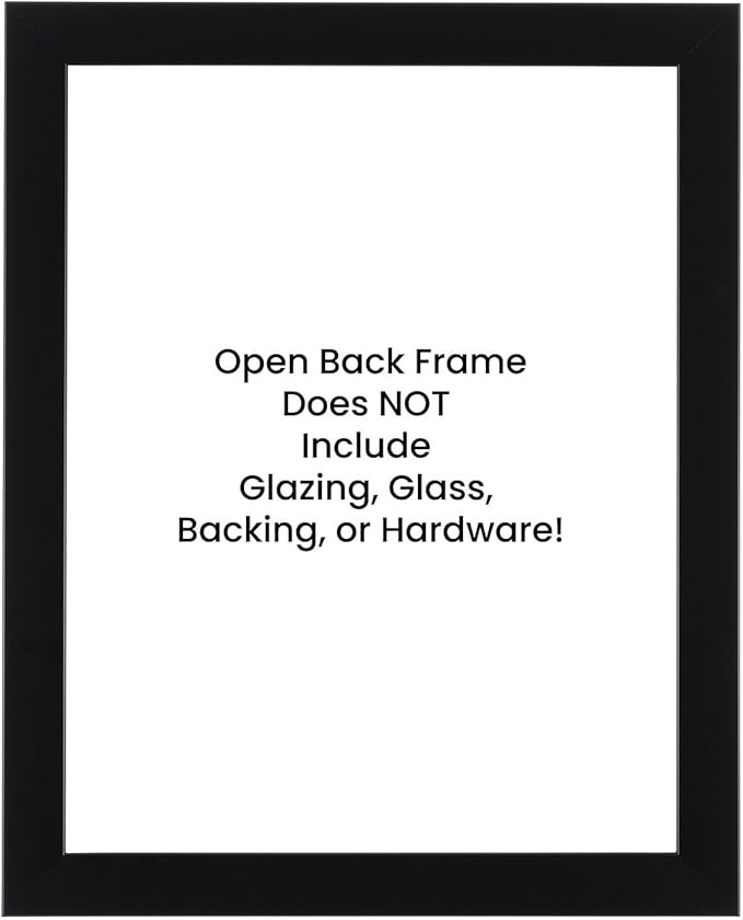 Creative Mark Gotham Deep Gallery Frames - 3 Pack of Professional Gallery Frames for Canvas, Paintings, Presentation & More! - [Black - 12x12]