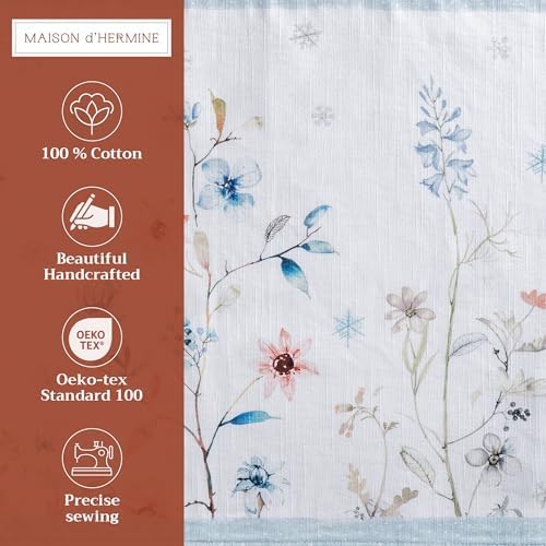 Maison d' Hermine Placemats Set of 4 Reusable 100% Cotton (13"x19")