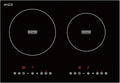 20 in. Induction Cooktop in Black with Child Safety Lock, Auto Switch Off, and 2 Zones