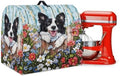 Generic Cute Border Collie Stand Mixer Cover, Kitchen Dust Cover for 6-8 Quart Stand Mixer, Lightweight, Waterproof, Polyester, Drawstring Closure, Two