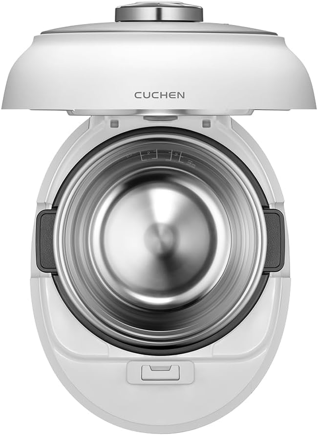 Cuchen CRT-RPD0610IEWUS (1.2 quarts): 6 person serving | Expertly Crafted for Multi Grain Cooking |2.1 Ultra High-Pressure Induction Heating IH Rice Cooker | Full 316Ti Stainless Steel Inner-Pot, Stainless Power Lock System | Auto Steam Clean | Voice G...