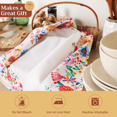 Maison d' Hermine Placemats Set of 4 Reusable 100% Cotton (13"x19")