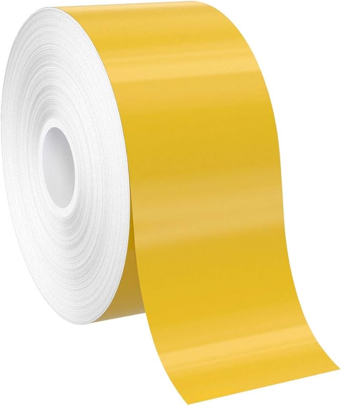 Yellow Premium Vinyl Labeling Tape for SafetyPro and Duralabel 300 Printers, SafetyPro Brand 2" x 150'