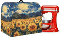 Starry Night Stand Mixer Cover Sunflower Kitchen Aid Cover Dust Cover with 2 Pocket and Handle Kitchen Appliance Coffee Maker Protector Dust Covers