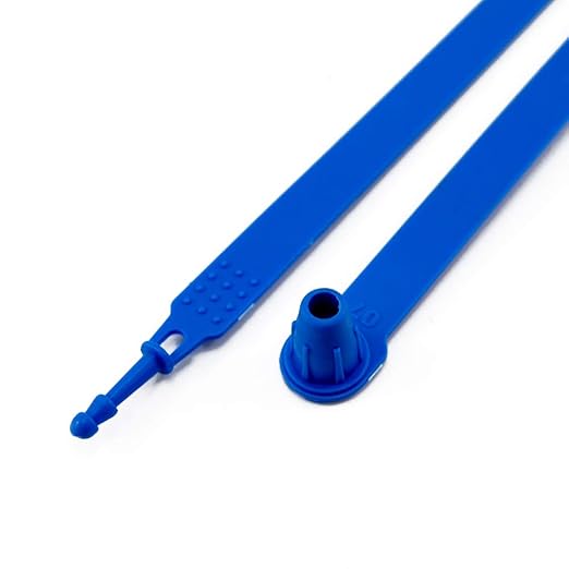 Leadseals(R) 1000 PCS Plastic Truck Door Seal Tamper Evident Security Tags Numbered Safty Disposable Locks for Trailer Logistics Transport Package Shipping