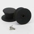 Universal Pot Pan Lids Replacement Knob, IFITTING Silicone Heat Resistant Pan Cover Holding Handles, BPA Free, Dishwasher Safe, Fits Skillets and Kitchen Cookware Covers 2Pack Black
