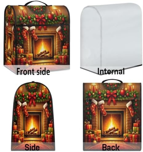 Christmas Kitchen Aid Cover Foldable Washable Stand Mixer Dust Cover