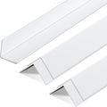 Sasylvia 5 Pcs 2-3/8 x 48 Inches Wall Corner Protector Guards, Avoid Scratching Scuffs, White Vinyl Corner Trim Molding, Easy to Install & Cleaning for Door Countertop Furniture Cabinet Protection