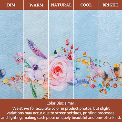 Maison d' Hermine Placemats Set of 4 Reusable 100% Cotton (13"x19")