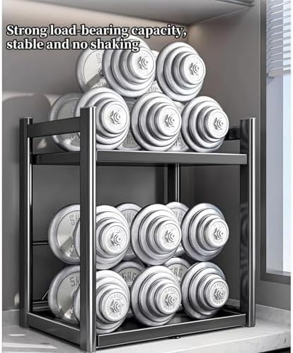 Adjustable 2-Tier Microwave Stand with Pull-Out Tray, Metal Kitchen Organizer Rack, Space-Saving Storage for Rice Cooker & Kitchen Essentials, 6 Hooks Included